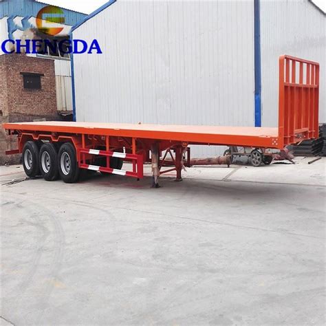 China 48 Foot Flatbed Trailer Manufacturers And Factory Price Sinotruck