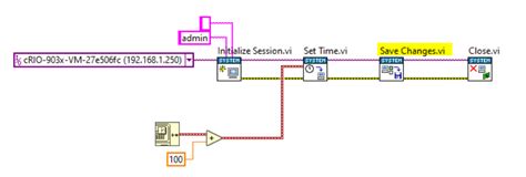 Set Time on cRIO-9053 require restart? or not? - NI Community