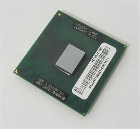 Intel Core Duo T Ghz Sl Vq Sockel M Pin Micro Notebook