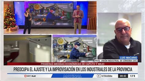 Impacto En La Industria De Las Primeras Medidas EconÓmicas De Caputo Y