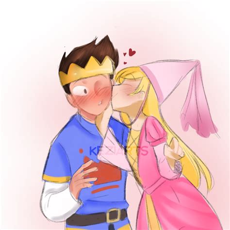 Paw Patrol Katie gives Ryder a kiss in the play by KEZIARTSlmao on DeviantArt