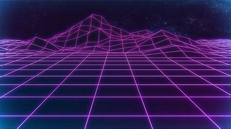 HD wallpaper: digital, digital art, artwork, 1980s, neon, Retrowave ...