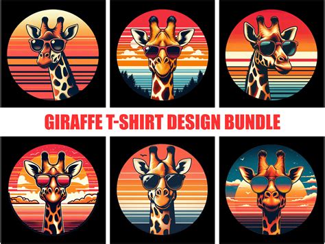 Giraffe Vintage Png Graphic By Degitalxdesign · Creative Fabrica