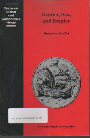 Gender Sex And Empire Strobel Margaret Amazon Co Za Books