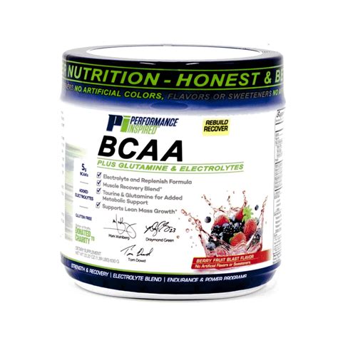 post workout bcaa glutamine electrolytes performance inspired