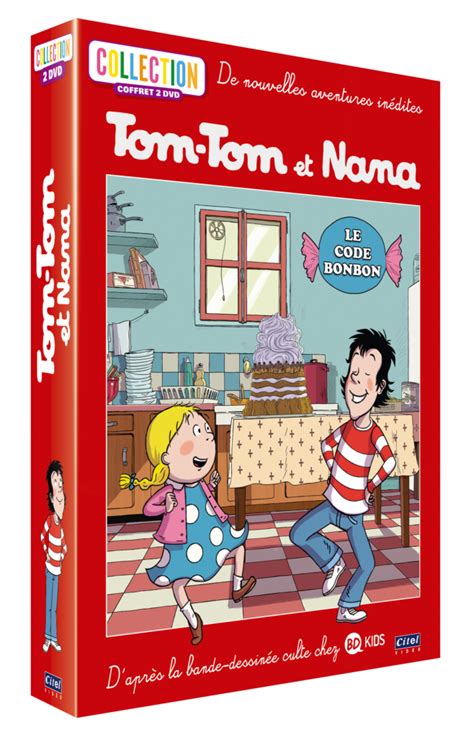 TOM TOM ET NANA COFFRET 2 DVD LE CODE BONBON Citel vidéo