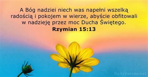 Stycznia Biblijny Werset Dnia Rzymian Dailyverses Net