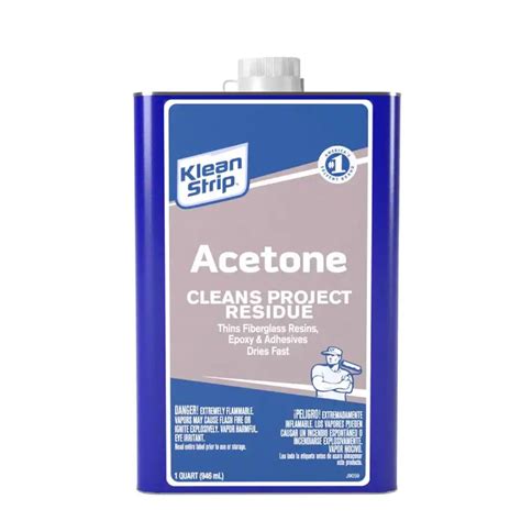 Klean Strip Acetone 1 Quart Schillings