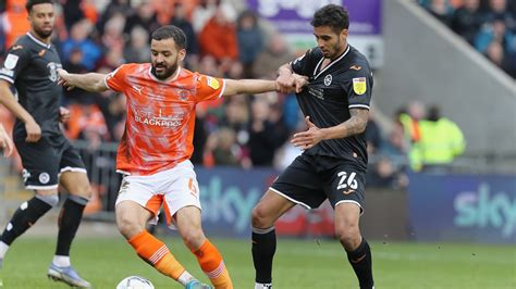 Extended Highlights Blackpool V Swansea City Swansea