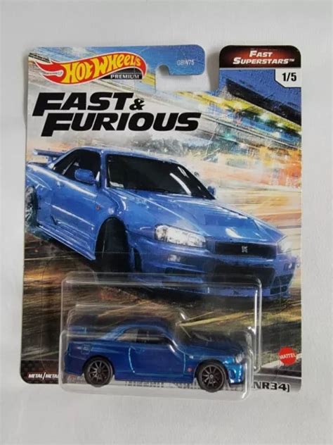 HOT WHEELS FAST Furious Nissan Skyline Gt R Bnr Sg PicClick UK