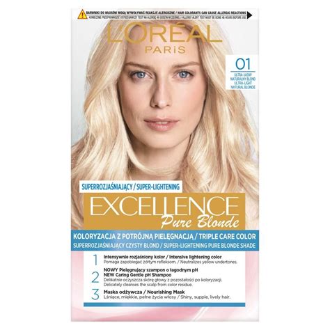 L Or Al Paris Excellence Pure Blonde Farba Do W Os W Ultra Jasny Naturalny Blond Sklep