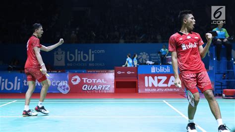 Indonesia Open Sikat Ganda Jepang Fajar Rian Lolos Babak Kedua