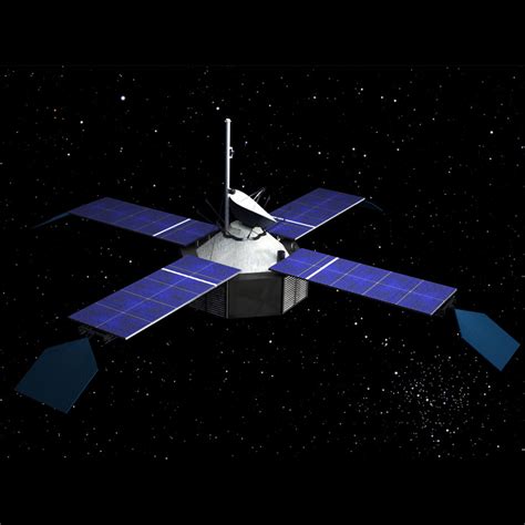 3d model mariner 4 spacecraft