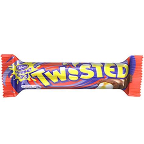 Cadbury Twisted Creme Egg Case Of 45 Bars Easter Home Bargains