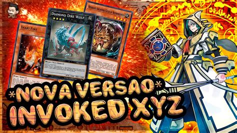 Novo Invoked Xyz Limpa E Finaliza Feat Esquilo E Fogo Inari Yu Gi