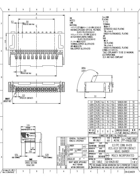 Molex Easy On Connectors Datasheets Mouser