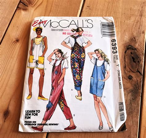 Easy Mccall S Women S Overalls Romper And Jumper Sewing Pattern