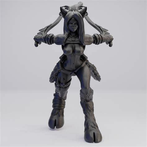 Hot Goblin 正午の森林の影ヌードC ミニチュア ホットゴブリン 妖精 短剣