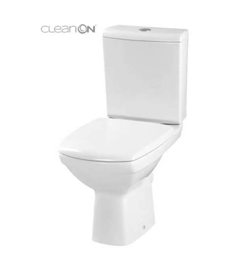 SET VAS WC CERSANIT CARINA NEW CLEAN ON - INSTAL SARA DESIGN