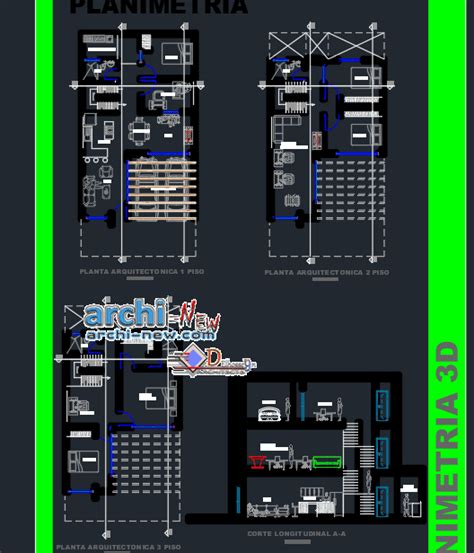 Row House Dwg Archi New Free Dwg File Blocks Cad Autocad Architecture