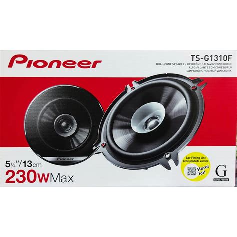 TS-G1310F Paire haut-parleurs auto Pioneer l’original 13Cm 460W الاصلي ...
