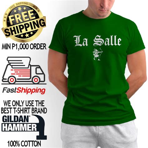 DLSU De La Salle University Green Archers T-Shirt Shirt TShirt Tee DeLaSalle LaSalle Zobel DLSZ ...