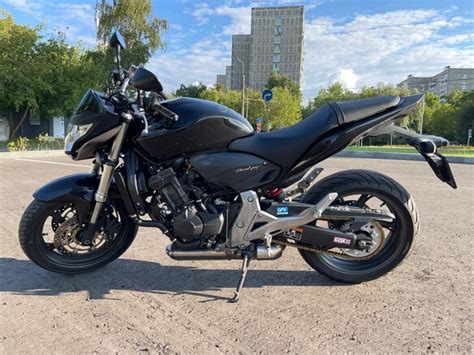 Купить б у Honda CB F Hornet инжектор передач в Москве чёрный naked bike года на