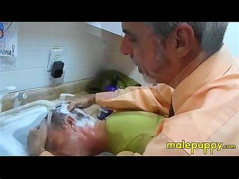 Stepson Jeff Drizzle Got A Sensual Hair Washing From His Stepdad Richard Lennox Xvideos