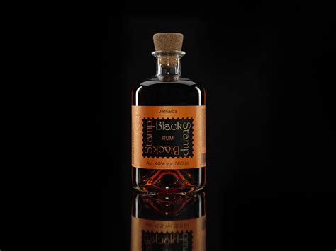 Vynikající jamajský rum – Black Stamp 40% 0,5 l