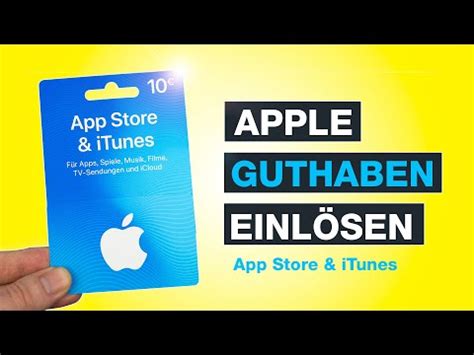 Apple Guthaben Aufladen So Gehts Gutschein Im App Store Einl Sen