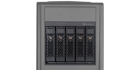 Buy Silverstone Sst Fs B E Sas G Hot Swap Adapter Cage Black Sst Fs B E Pc Case Gear