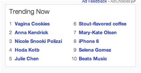 So This Was The Number 1 Trend On Yahoo Today I M Scared To Click On The Link Imgur