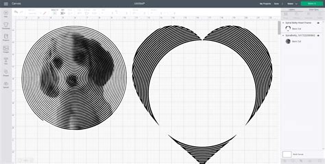 Spiral Betty Cricut Tutorial For Vinyl Photo Projects