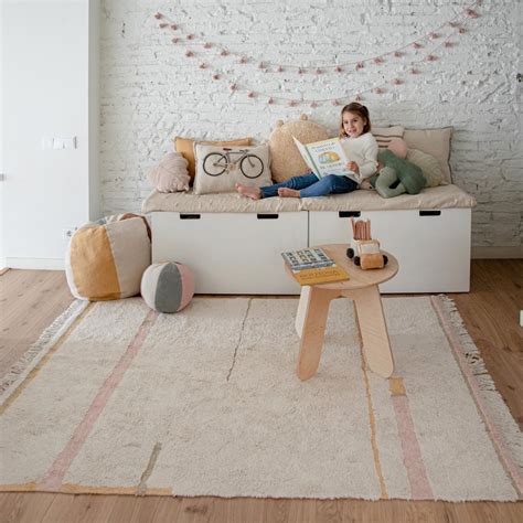 Tapete Lorena Canals Lanes Vintage Nude em Tapetes laváveis 100 algodão Pilulito Decoração