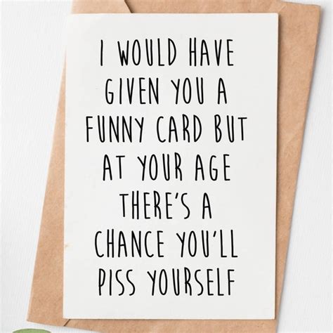 Birthday Card Offensive Funny Etsy