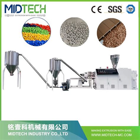 Pvc Hot Cutting Pelletizing Line Plastic Granulating Machine Granulator Machine Pvc