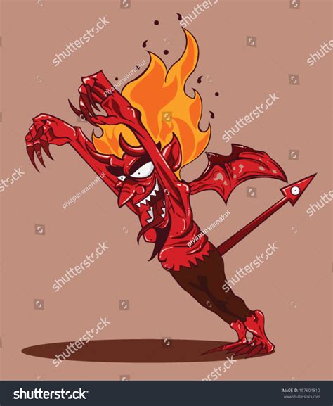 Red Devil Stock Vector Royalty Free 157604810 Shutterstock