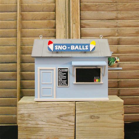 Snowball Stand Birdhouse Le Boulevard Marketplace