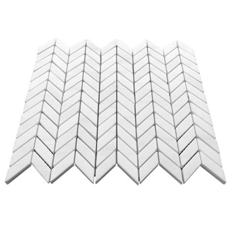 Dolomite Marble Mini Chevron Mosaic Tile Honed