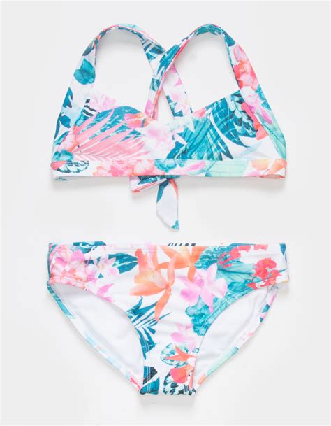 Raisins Sunny Girls Bralette Bikini Set Multi Tillys