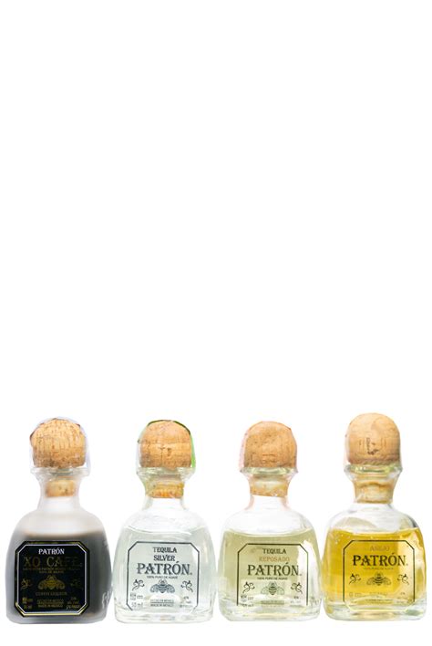 Patron Tequila Tasting Collection Vip Bottles
