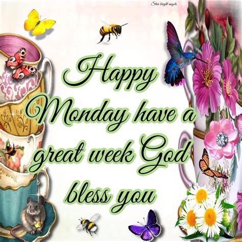 Happy Monday Have A Great Week God Bless You Pictures, Photos, and ...