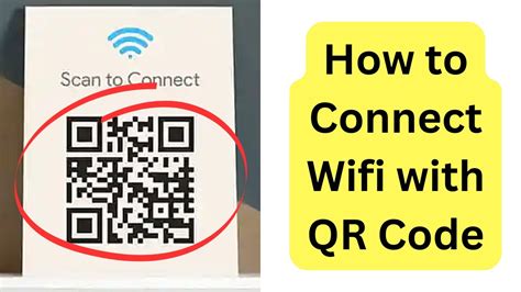 How To Connect Wifi Using Qr Code Youtube