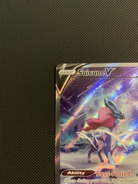 Suicune V Gg Gg Crown Zenith Pokemon Tcg Full Art Ultra Rare Near