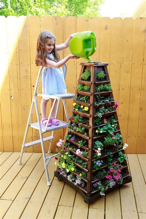 Best Diy Flower Tower Ideas And Designs For