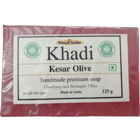 Khadi Herbal Kesar Olive Soap For Bathing 125g At Rs 80 Piece In Delhi