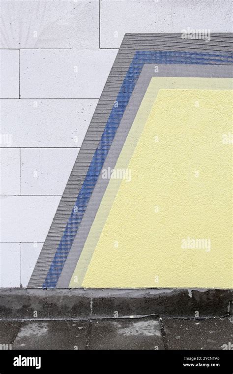 cross section  home thermal insulation stock photo alamy
