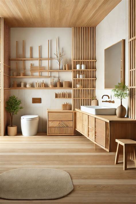 Japandi Bathroom Decor Design Ideas For Calming Functional Living