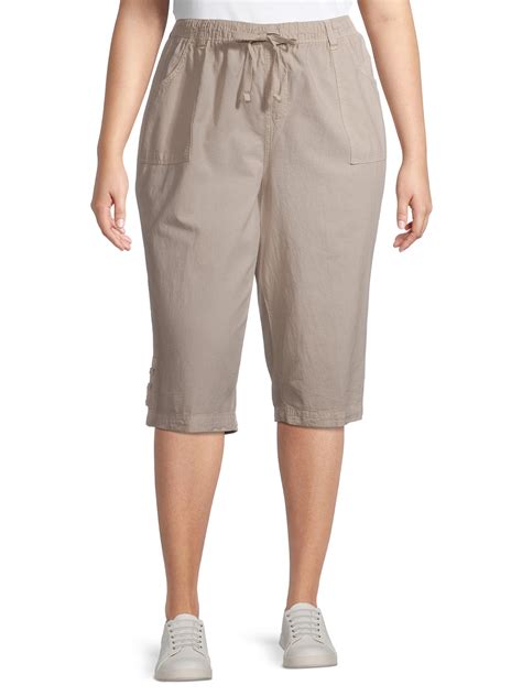 Capri Shorts Plus Size