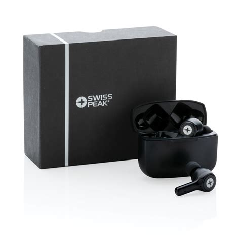 Swiss Peak Anc Tws Earbuds Printsimple